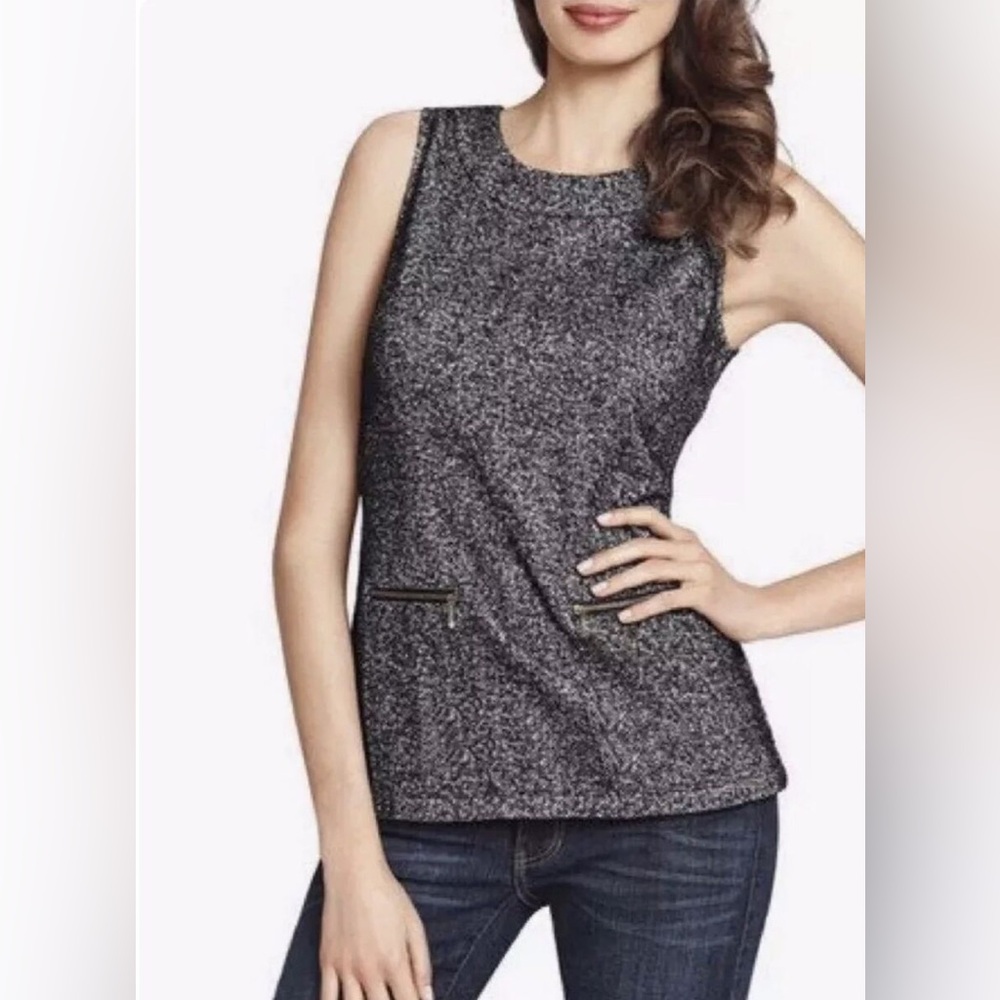 Cabi Small‎ CeCe Houndstooth Career Sleevless Top